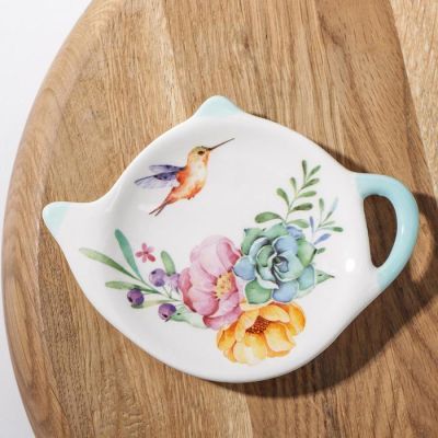 Подставка под чайный пакетик Доляна «Пташка», 12×8,4 см