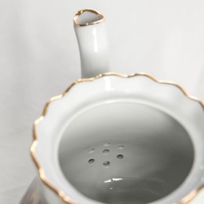 Сервиз чайный «Мадонна», 31 предмет: чайник 1,75 л, чашки 250 мл