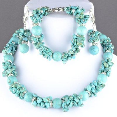 Комплект прес.Бирюза "Каролина" арт.КП132