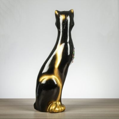 Копилка "Камила", покрытие лак, чёрная, 52 см, микс