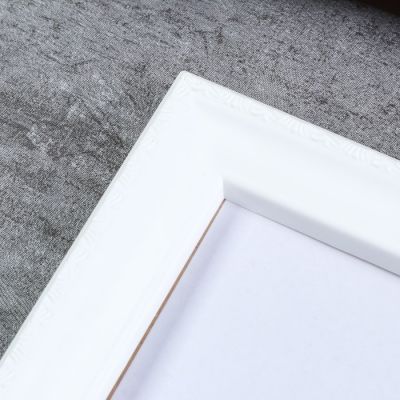 Фоторамка пластик L-6 21х30 см, белый, с небьющимся стеклом