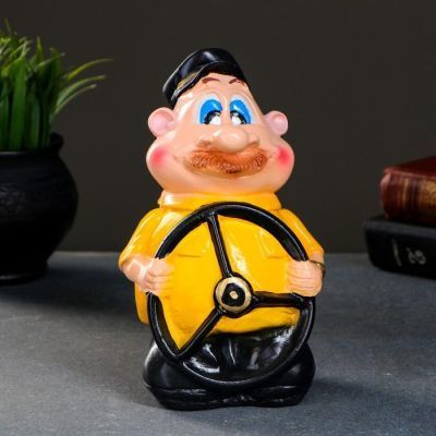 Копилка "Таксист" 10х20см