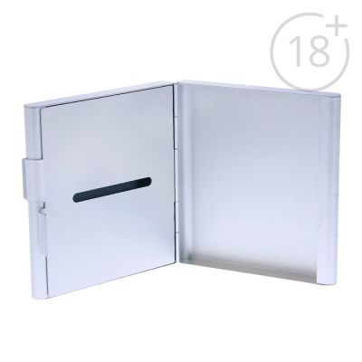 Портсигар классический, 8х9 см, микс