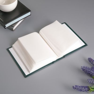 Фотоальбом на 100 фото 10х15 см "Классика" зелёный