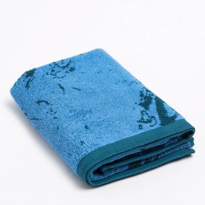 Полотенце именное махровое Этель "Максим" синий, 50х90см, 100% хлопок, 420гр/м2