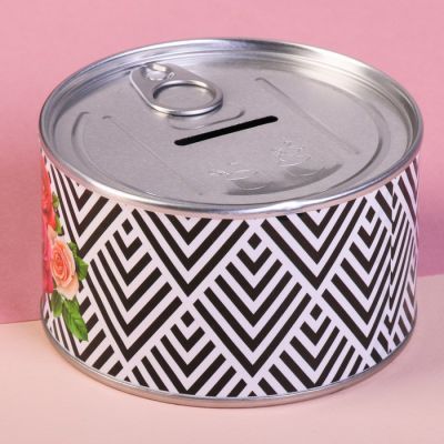 Копилка - консервная банка "На приятные мелочи"