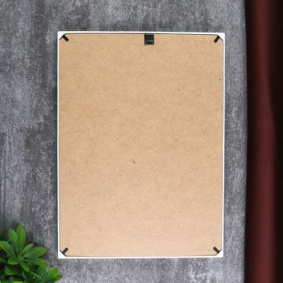 Фоторамка пластик L-6 21х30 см, белый, с небьющимся стеклом