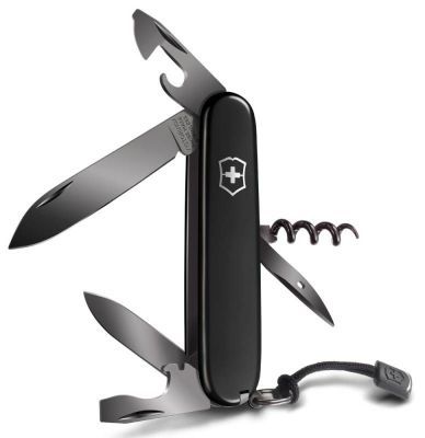 Victorinox Spartan PS Black Нож складной 91 мм 13 функций (арт-1.3603.3P)