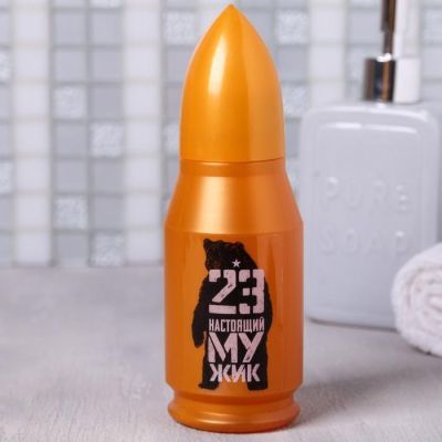 Набор "С Днём Настоящих Мужчин", гель для душа 200 мл аромат одеколон, ручка, блокнот