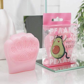 Щёточка для умывания «Релакс», 7,5 х 10, 5 см