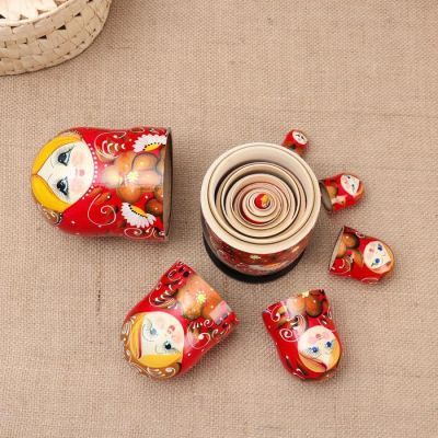 Матрёшка 7-ми кукольная "Тома"  , 23-25см, ручная роспись.