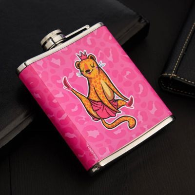 Фляжка "Королева танцпола", 210 мл