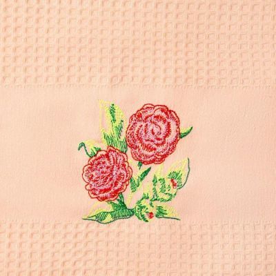 Набор вафельных полотенец Розовые облака 33х60 см, 100% хл, 2 шт