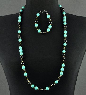 Комплект  им.Бирюза "Восточный стиль" арт.БУГ-451