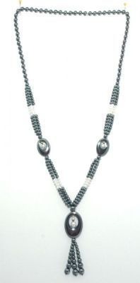 Бусы Гематит "Кольца Сатурна" арт. НГМ-82(4)-75-1