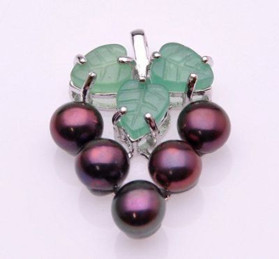 Подвеска Жемчуг  "Виноград" арт.пНЖМ-1225