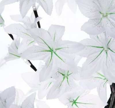 Светодиодный куст "Лилия белая" улич. (0,85 м.)