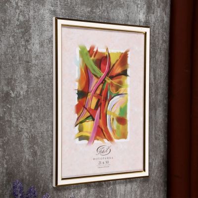 Фоторамка из пластика Молоко 381 21х30 14мм/ фигурный(24)