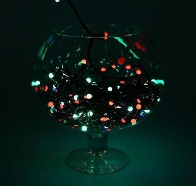 Гирлянда уличная "Метраж" (10 м. нить темная)