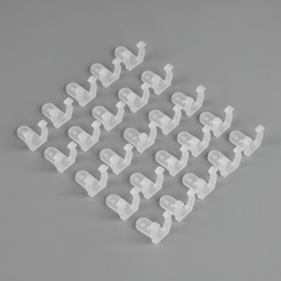 Клипса для крепления гибкого неона неона, d=16 мм, набор 25  шт