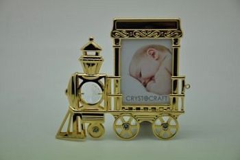 Композиция "Паровозик фоторамка" (арт. 491-042-GCL)