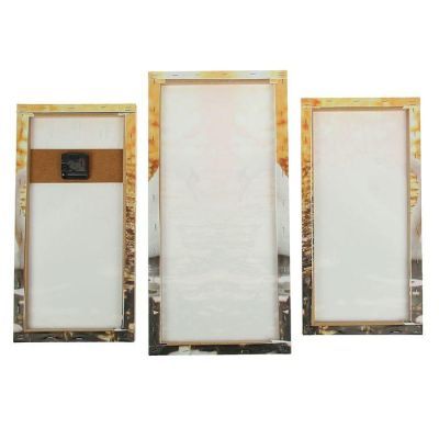 Часы настенные модульные «Пара лебедей», 60 × 80 см