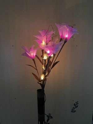 Светильник-букет «Gladiolus сиреневый» Art 031