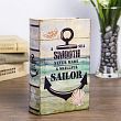 Сейф-книга дерево "Опытный моряк" кожзам 17х11х5 см