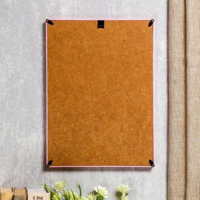 Фоторамка пластик L-5 21х30 см, розовый, с небьющимся стеклом