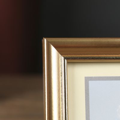 Фоторамка для фото 10х15 см Simple золотистая