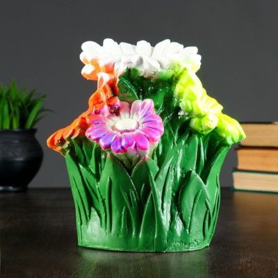 Копилка "Букет гербер" 20х18см МИКС