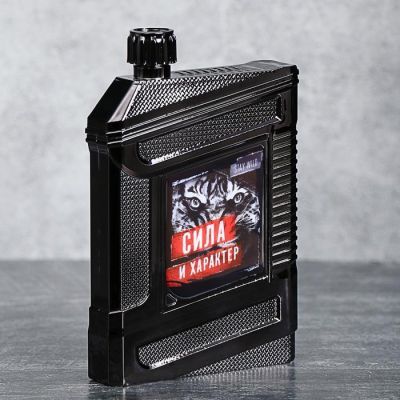 Фляжка "Сила и характер", 240 мл