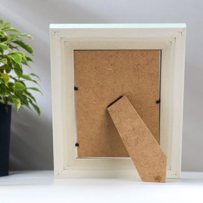 Фоторамка пластик 13х18 см "Светлая бирюза и сливки" 24,7х19,6х2 см