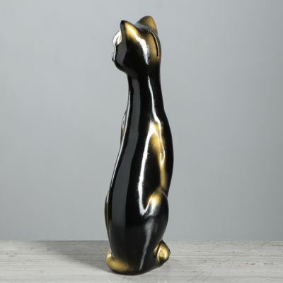 Копилка "Камила", покрытие лак, чёрная, 40 см