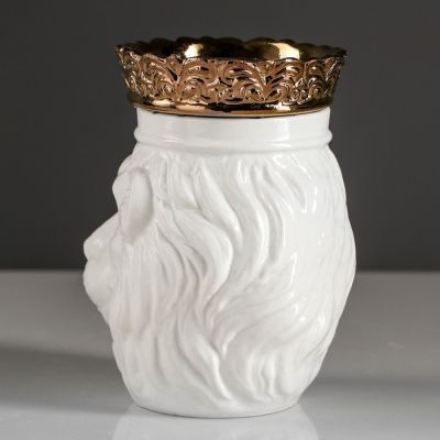 Копилка "Лев с короной" 16 см