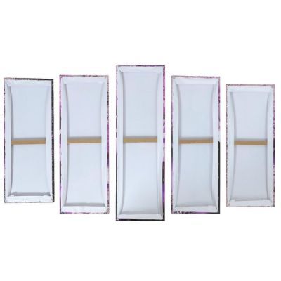 Картина модульная на подрамнике "Необычная роза" (2-25х63; 2-25х70; 1-25х80) 125х80см