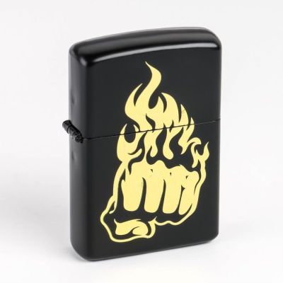 Зажигалка бензиновая "Огненный кулак"