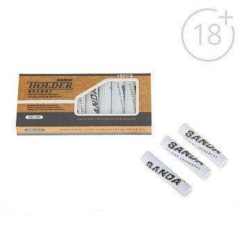 Набор угольных фильтров для трубок, 10 штук, d=7см, 3.5см