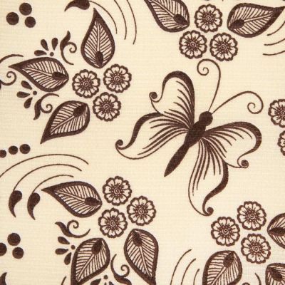Полотенце «Доляна» Butterfly 25х50 см, 100% хл., вафельное полотно 160 г/м2
