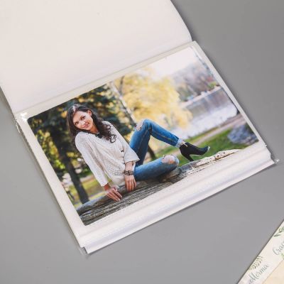 Фотоальбом BRAUBERG на 36 фото 10х15 см "Пейзаж" МИКС