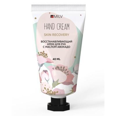 Восстанавливающий крем для рук Milv «Персик» с маслом авокадо, 40 мл