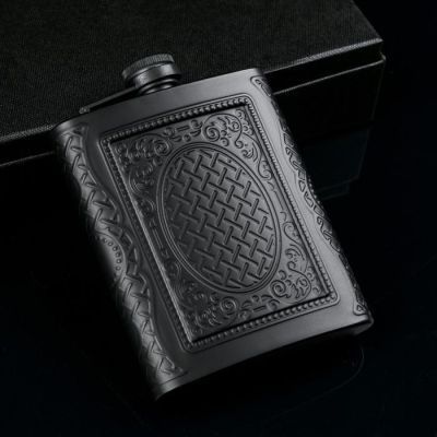 Подарочный набор "Крутой мужик",  фляжка 210 мл, зажигалка