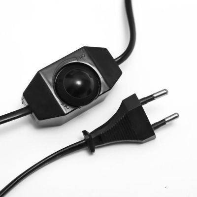 Соляной светильник "Роза" E14 15Вт диммер бел. соль 1,8-2.5 кг 11х8х18 см  11х8х18 см