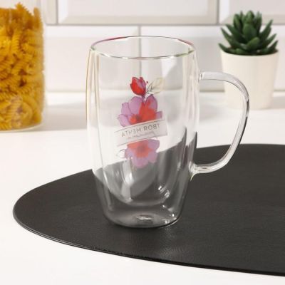 Кружка с двойными стенками "Твоя мечта реальна", 400 мл