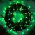 Гирлянда «Нить» 20 м, IP20, тёмная нить, 200 LED, свечение зелёное, 8 режимов, 220 В Гирлянда «Нить» 20 м, IP20, тёмная нить, 200 LED, свечение зелёное, 8 режимов, 220 В