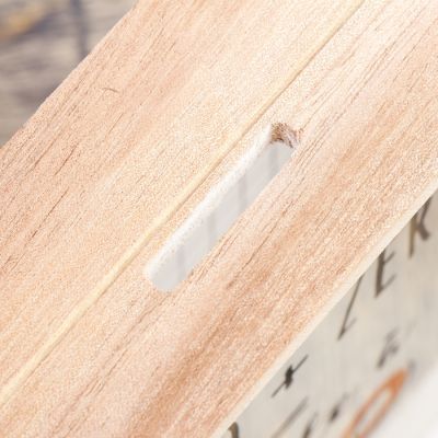 Копилка интерьерная дерево "Zero" 20,5х18,5х5,7 см