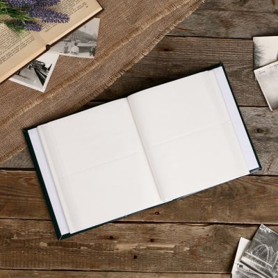 Фотоальбом Fotografia на 200 фото, 10x15 см., "Классика" зелёный