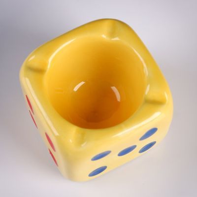 Пепельница "Кости игральные", микс, 8х8 см