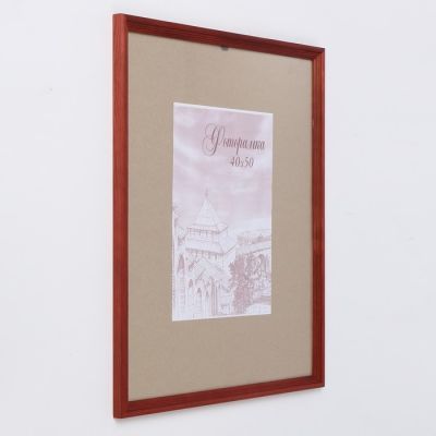 Фоторамка сосна с20 красный 40х50 см
