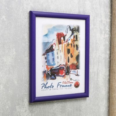 Фоторамка "Фиолетовая" пластик 15х20 см